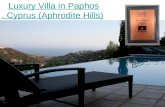 Luxury Villa In Paphos, Cyprus - Aphrodite