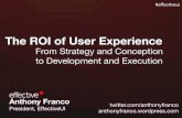 The ROI of User Experience: