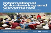 2014 UNV Forum - International Volunteering and Governance