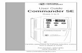 Commander se users guide