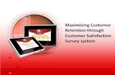 Maximizing Customer Retention through Customer Satisfaction Survey system