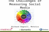 The challenges of measuring social media