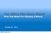 The Office Has Gone Digital: What That Means for Shipping & Mailing