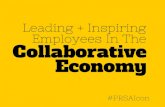 Leading & Inspiring Employees In the Collaborative Economy