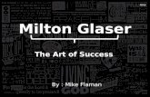 Mike flaman's design 102   ass #1 milton glaser