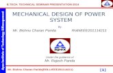 mechanical design of power system