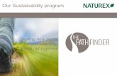 Naturex, The Pathfinder : our sustainability program.