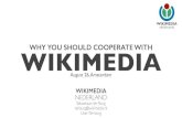 Why you should cooperate with Wikimedia & Wikipedia