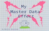 My master data effect