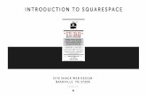 Intro to Squarespace - Site Shack Web Design - Nashville, TN