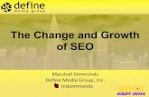 The Change and Growth of SEO By Marshall Simmonds
