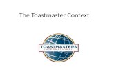 Toastmaster Context, Club, Division, District, World