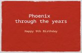 Phoenix 9th birthday presentation