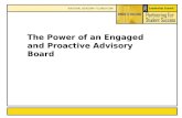 The Power of an Engaged and Practive Advisory Board Member