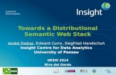 Towards a Distributional Semantic Web Stack