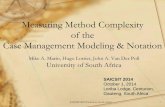 Measuring method complexity of the case management modeling and notation (CMMN)