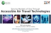 Serving Markets of One Through Accessible Air Travel Technologies