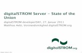 digitalSTROM Developer Day 2011: Neue Möglichkeiten mit dem digitalSTROM-Server