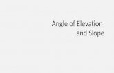 Mat2793 - Angle of Elevation