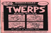 Twerps - Basic Rules (Gamescience - GS 10455)
