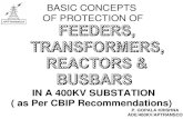 CBIP-Recommondations for 400kv Protection