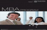 University of Adelaide MBA Program Brochure