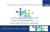 412 - Measuring satisfaction with student administration