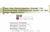Interact 2009 katsanos et al are 10 participants enough to evaluate scent