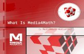 What Is Media4Math?