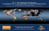 7th International Lessons Learned Conference Program