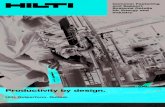 HILTI Common Fastenings and Support Systems Details for Energy and Industry