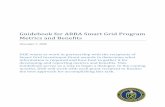 Guidebook for ARRA Smart Grid Program Metrics and Benefits - Revised 12-7-2009