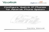 Configure Yealink Phones for Asterisk