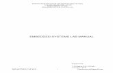 Embedded System Lab Manual Final Complete Final