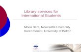 Library services for international students