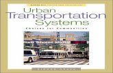 22283977 Urban Transportation Systems