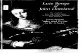 Lute Songs of John Dowland (Transc Nadal) (Voice, Guitar - Voce, Chitarra)