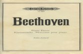 Beethoven - Bagatelles (Peters Edition)