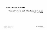 TM-H6000III Technical Reference Guide