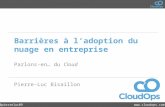 Parlons-en du Cloud Event - Cloud definition and use cases