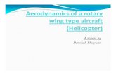 Aerodynamics of a Rotary Wing Type Aircraft