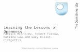 Learning the Lessons of Openness
