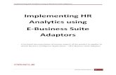 Implementing HR Analytics - Oracle EBS Adaptors