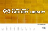 Kontakt Factory Library Documentation English