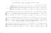 Messiaen - 1932 - Theme Et Variations Pour Violon Et Piano - Score