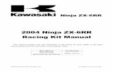 104 ZX-6RR Kit Manual