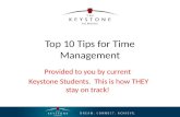 Top Ten Tips for Time Management