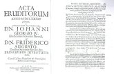 Leibniz - Acta Eruditorum
