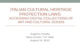 Italian Cultural Heritage Protection Laws- CC World Summit 2013
