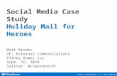 Social Media for Cause Marketing - Holiday Mail for Heroes